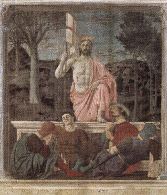 Piero della Francesca Resurrection oil painting image